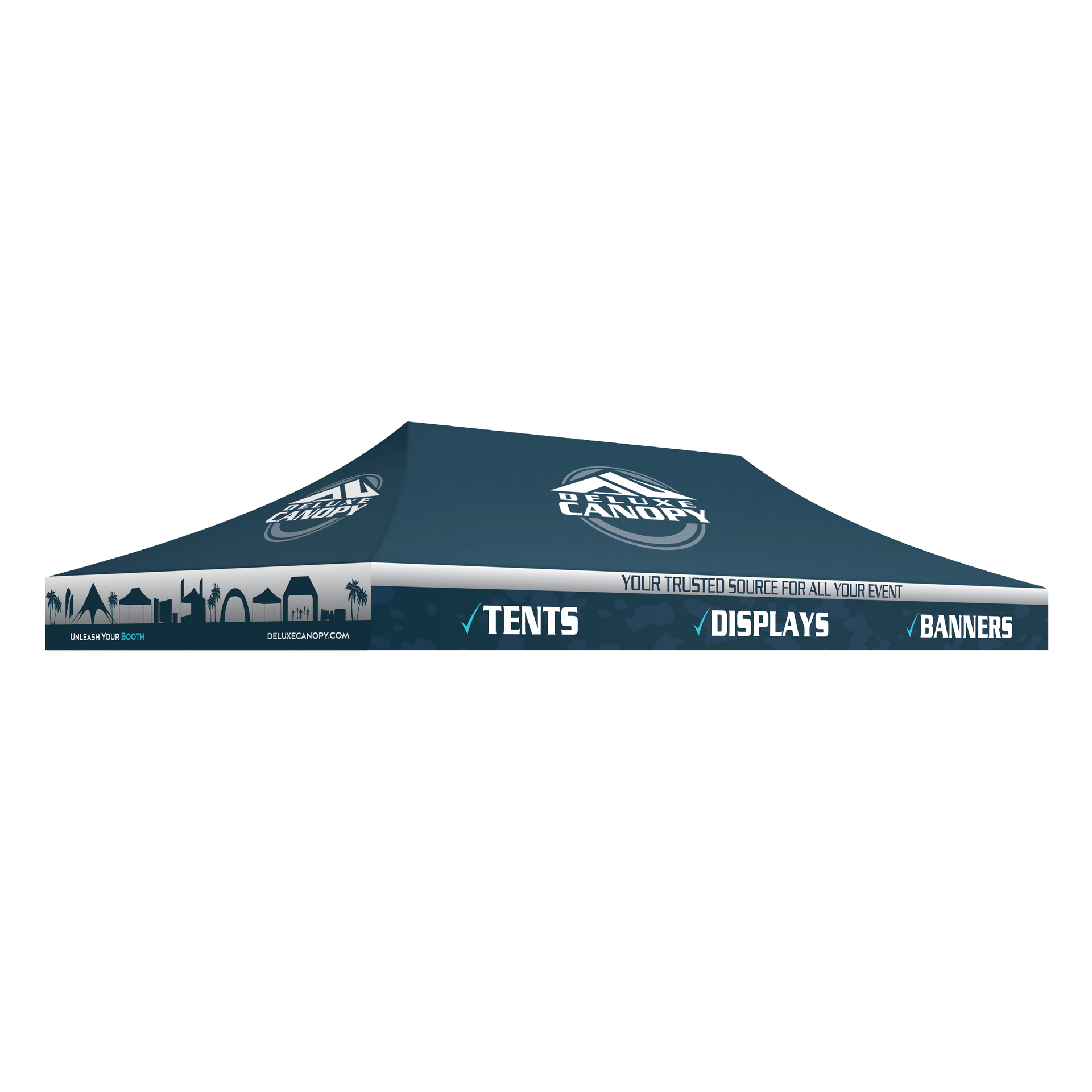 custom canopy tent 10x20 10x20 Custom Canopy Tent Top