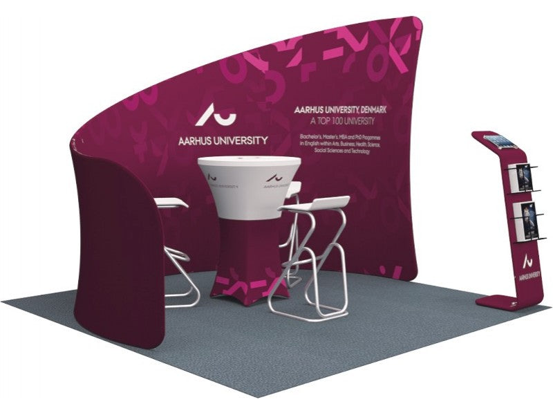 10x10ft Exhibition Booth Display DC-18 | Deluxe Canopy