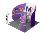 10x10ft Exhibition Booth Display DC-24 | Deluxe Canopy