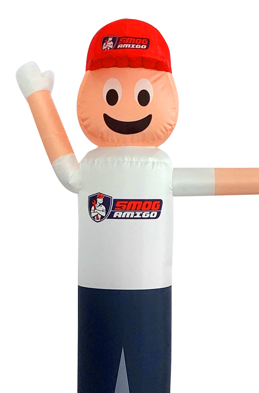 Air Wavers Air Dancers® Inflatable Dancing Tube Man Deluxe Canopy