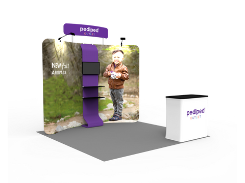 10x10ft Exhibition Booth Display DC-06 | Deluxe Canopy