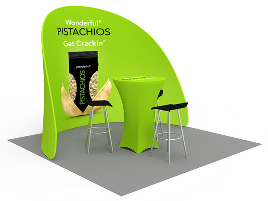 10x10ft Exhibition Booth Display DC-08 | Deluxe Canopy
