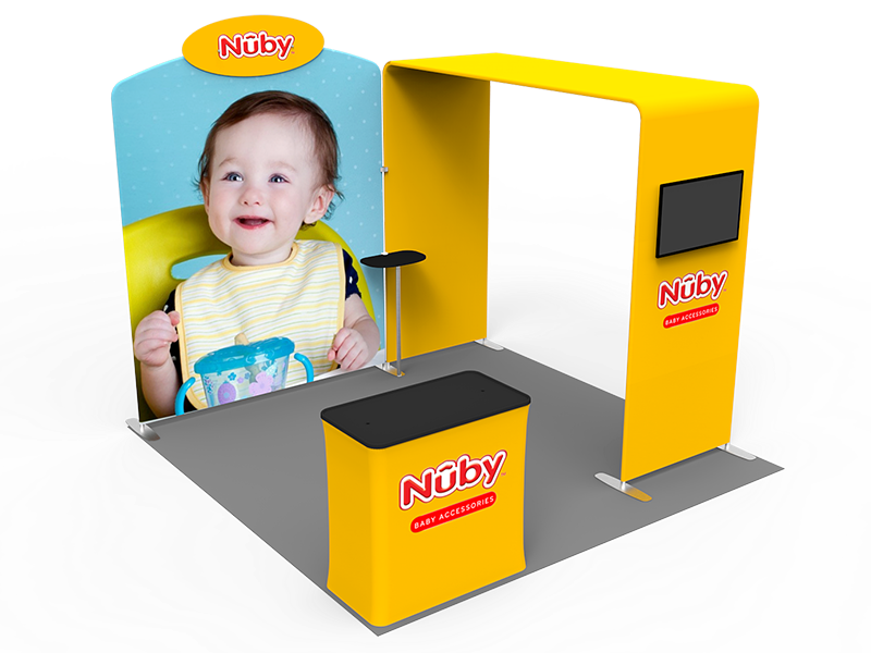 10x10ft Exhibition Booth Display DC-10 | Deluxe Canopy