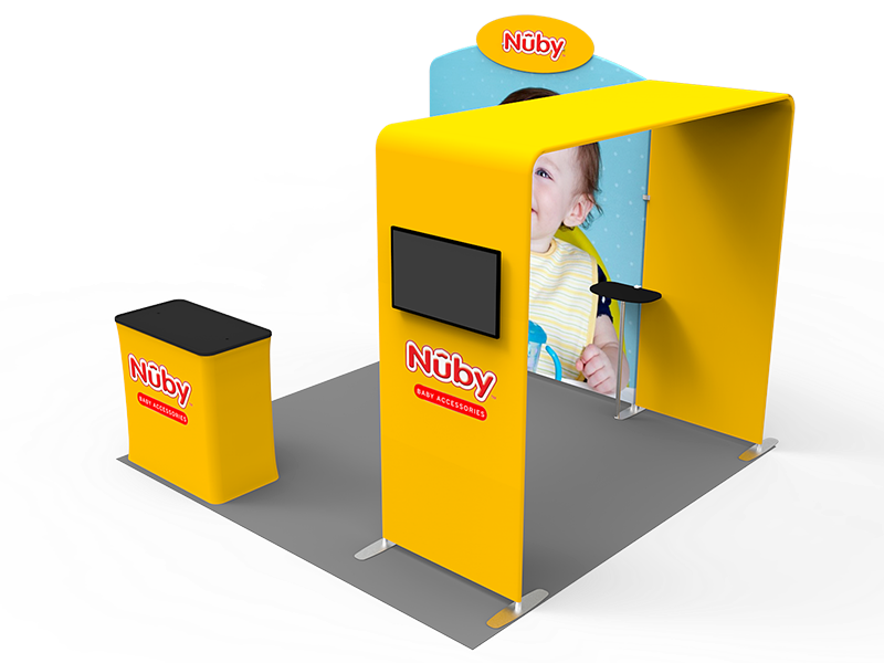 10x10ft Exhibition Booth Display DC-10 | Deluxe Canopy