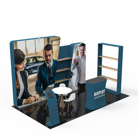 10x10ft Exhibition Booth Display DC-36 | Deluxe Canopy
