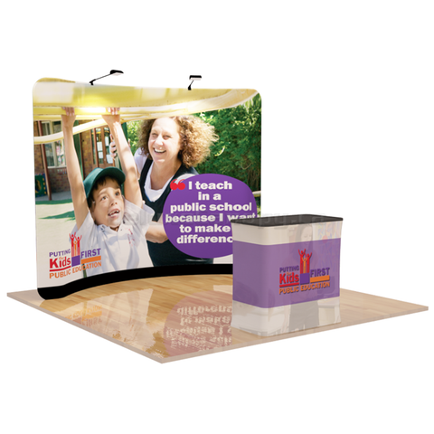 10FT CURVED TENSION STAND KIT | Deluxe Canopy