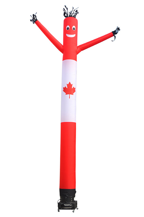 Canadian Flag Air Dancers®  Inflatable Dancing Tube Man – Deluxe