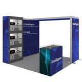 10x10ft Exhibition Booth Display DC-61 | Deluxe Canopy