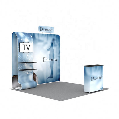10x10ft Exhibition Booth Display DC-55 | Deluxe Canopy