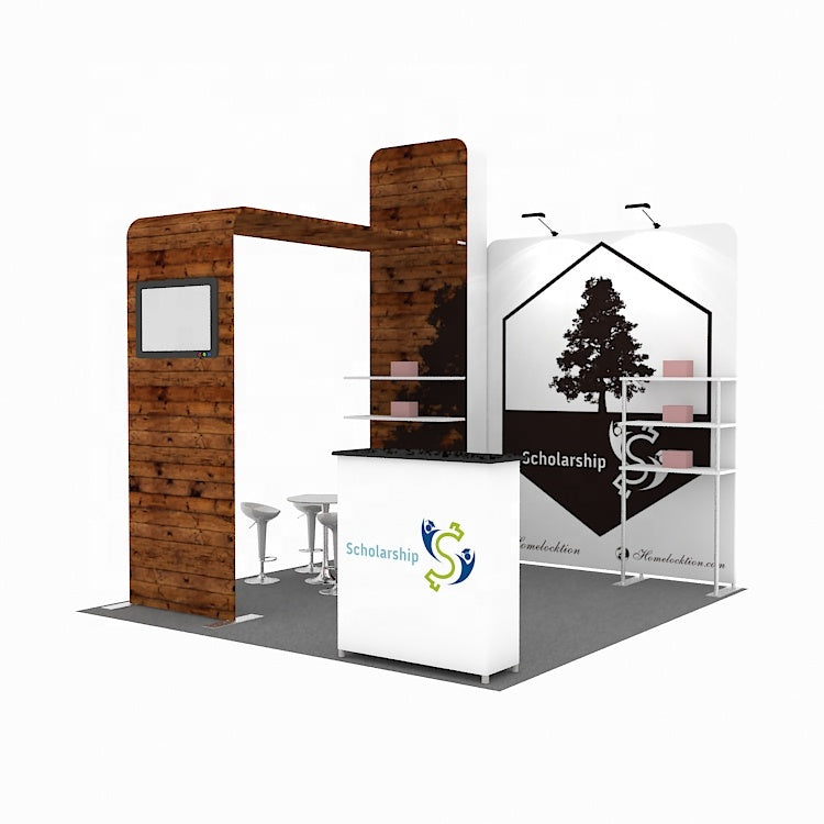 10x10ft Exhibition Booth Display DC-26 | Deluxe Canopy