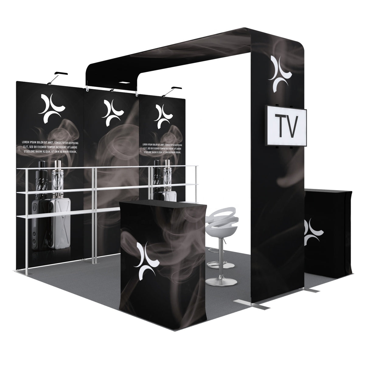 10X10 Trade Show Booth DC-54