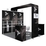 10x10ft Exhibition Booth Display DC-54 | Deluxe Canopy
