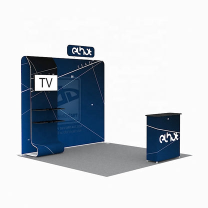 10x10ft Exhibition Booth Display DC-55 | Deluxe Canopy