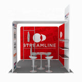 10x10ft Exhibition Booth Display DC-53 | Deluxe Canopy