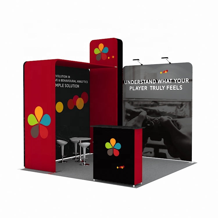 10x10ft Exhibition Booth Display DC-59 | Deluxe Canopy