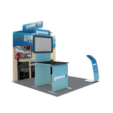 10x10ft Exhibition Booth Display DC-56 | Deluxe Canopy