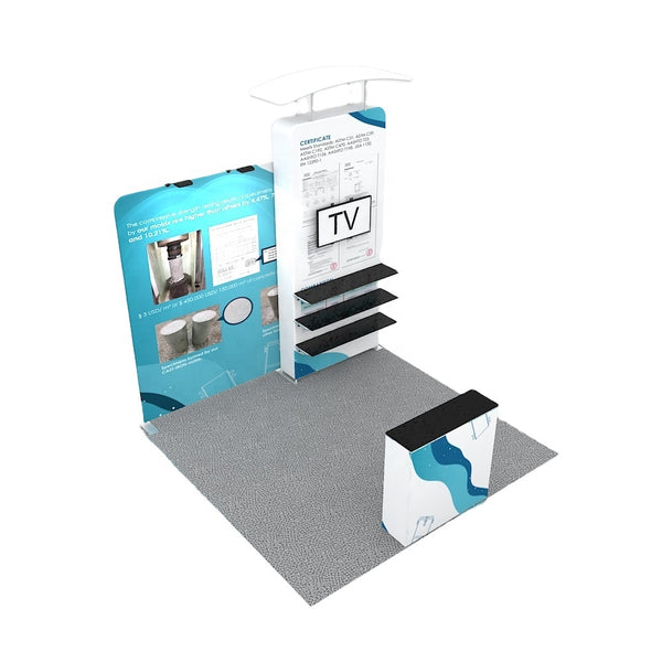 10x10 Trade Show Booths Exhibit Display Booth Booth Signage