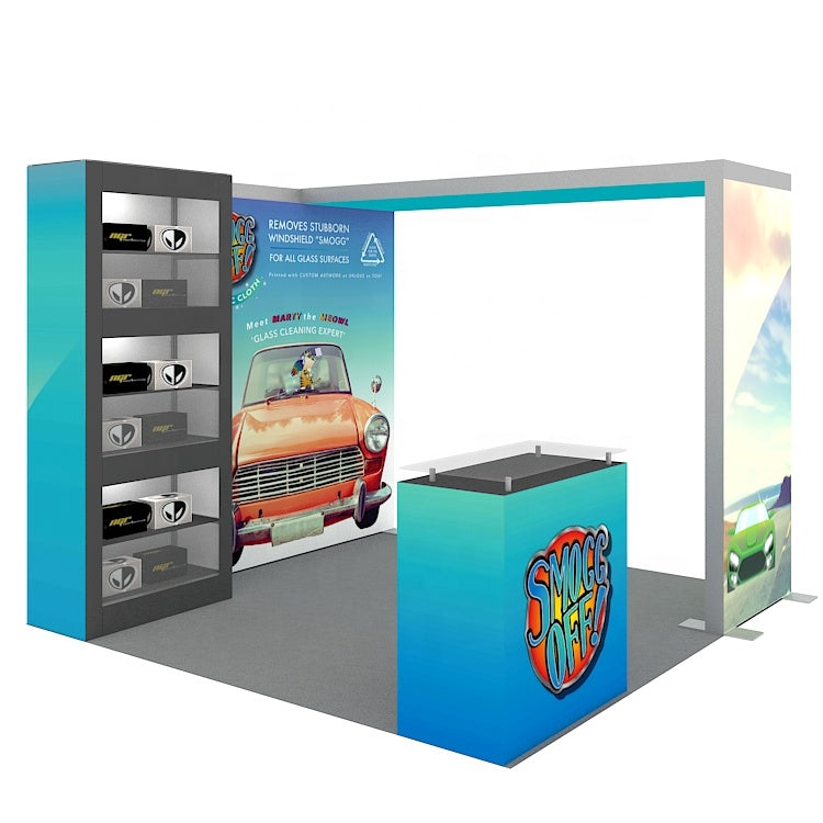 10x10ft Exhibition Booth Display DC-61 | Deluxe Canopy