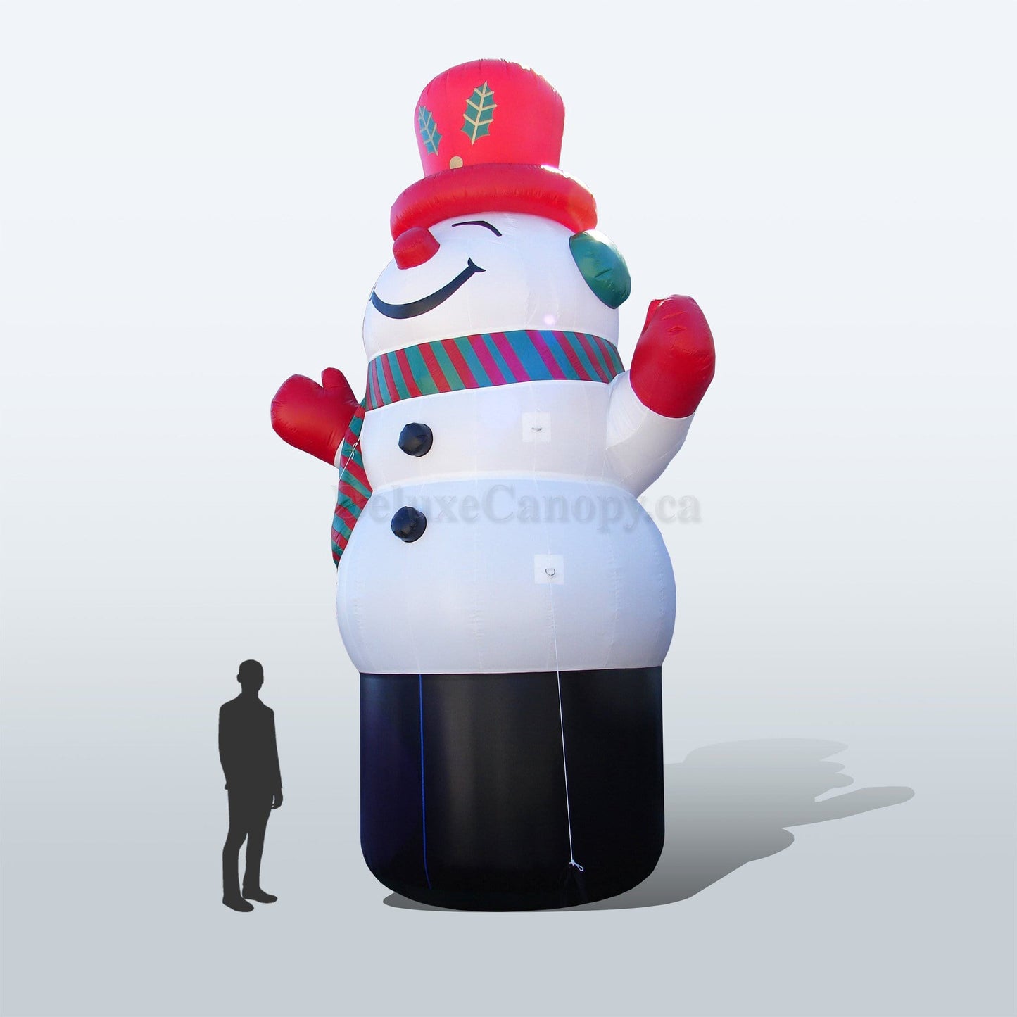 Inflatable Snowman - Deluxe Canopy