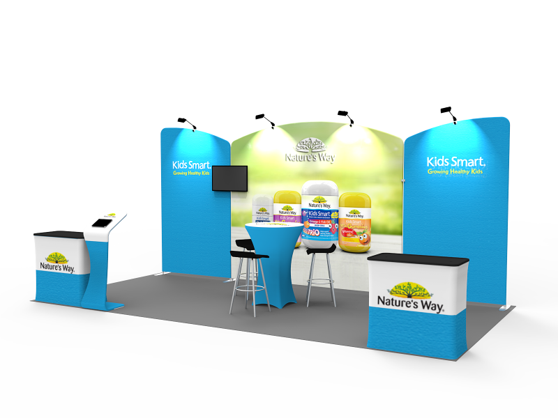 10X20 TRADE SHOW BOOTH DC-30