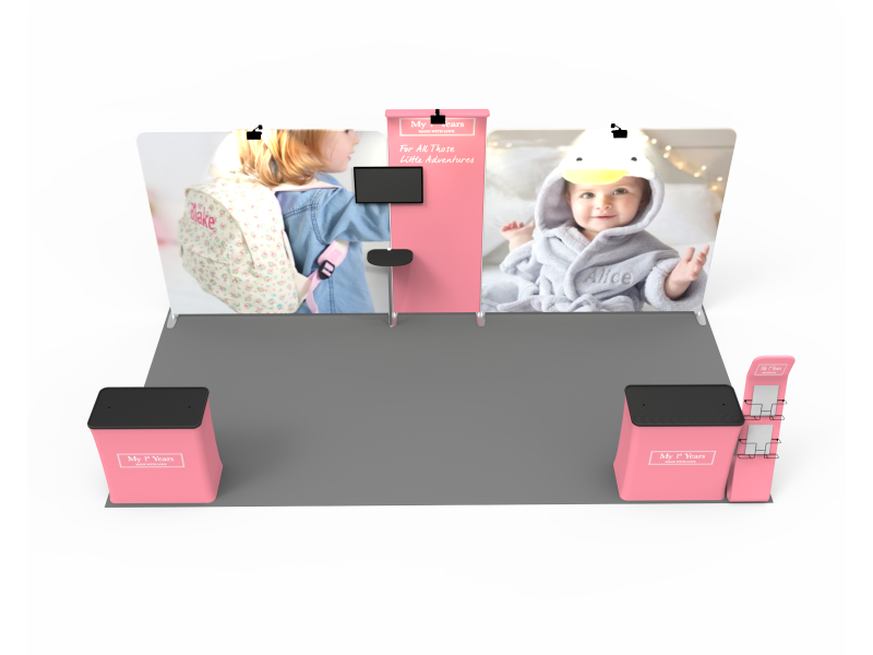 10X20 TRADE SHOW BOOTH DC-18