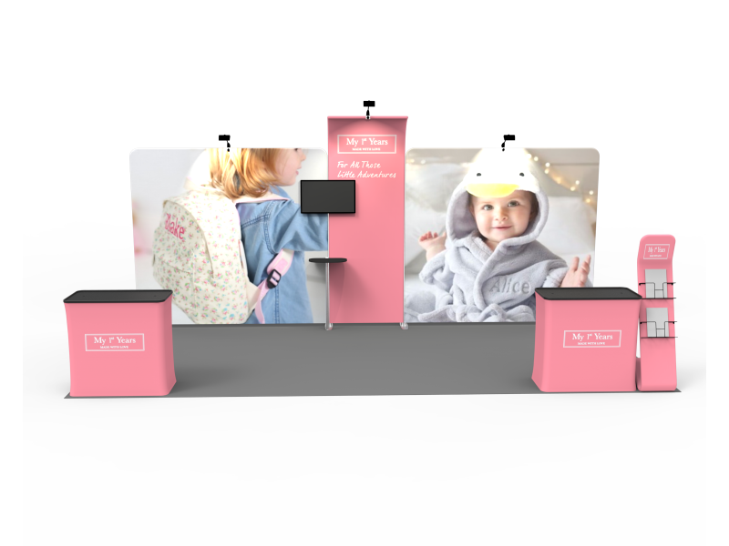 10X20 TRADE SHOW BOOTH DC-18
