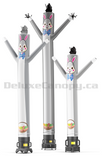 Easter Bunny Rabbit Air Dancers® Inflatable Tube Man | Deluxe Canopy