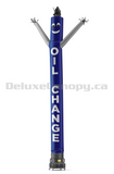 Oil Change Air Dancers® Inflatable Tube Man | Deluxe Canopy