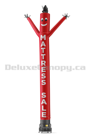 Mattress Sale Air Dancers® Inflatable Tube Man Red | Deluxe Canopy