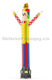 Clown Air Dancers® Inflatable Tube Man | Deluxe Canopy