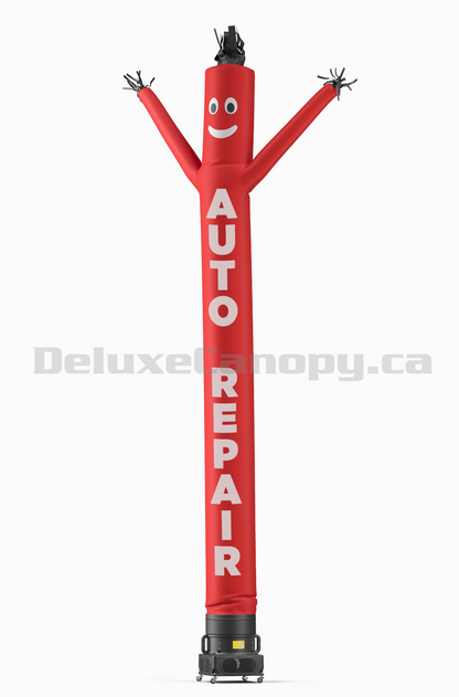 Auto Repair Air Dancers® Inflatable Tube Man | Deluxe Canopy