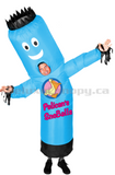 Custom Air Dancers® Inflatable Tube Man Costume | Deluxe Canopy