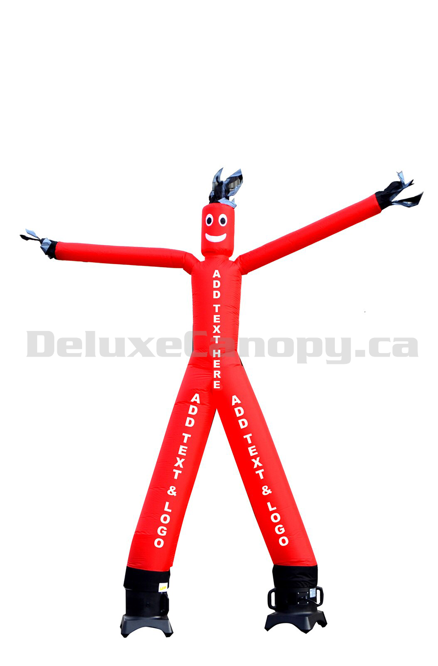 Custom Two Legged Air Dancers® Inflatable Tube Man | Deluxe Canopy