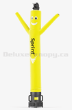 Sprint Yellow Air Dancers® Inflatable Tube Man | Deluxe Canopy