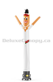 Bride Air Dancers® Inflatable Tube Man Character | Deluxe Canopy