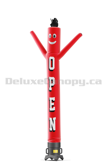 Open Air Dancers® Inflatable Tube Man | Deluxe Canopy