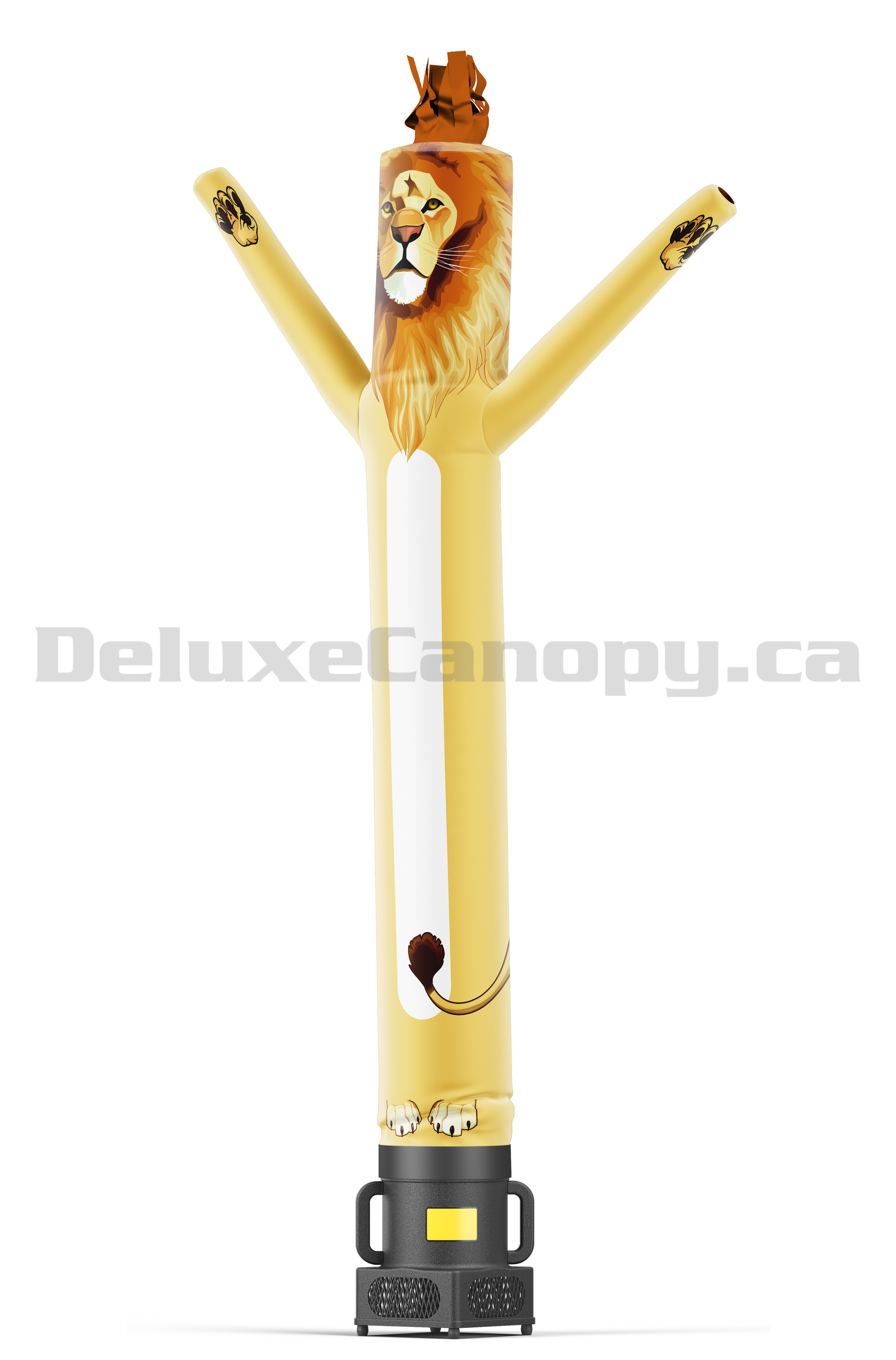 Lion Air Dancers® Inflatable Tube Man Mascot | Deluxe Canopy