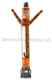 Tiger Air Dancers® Inflatable Tube Man Mascot | Deluxe Canopy