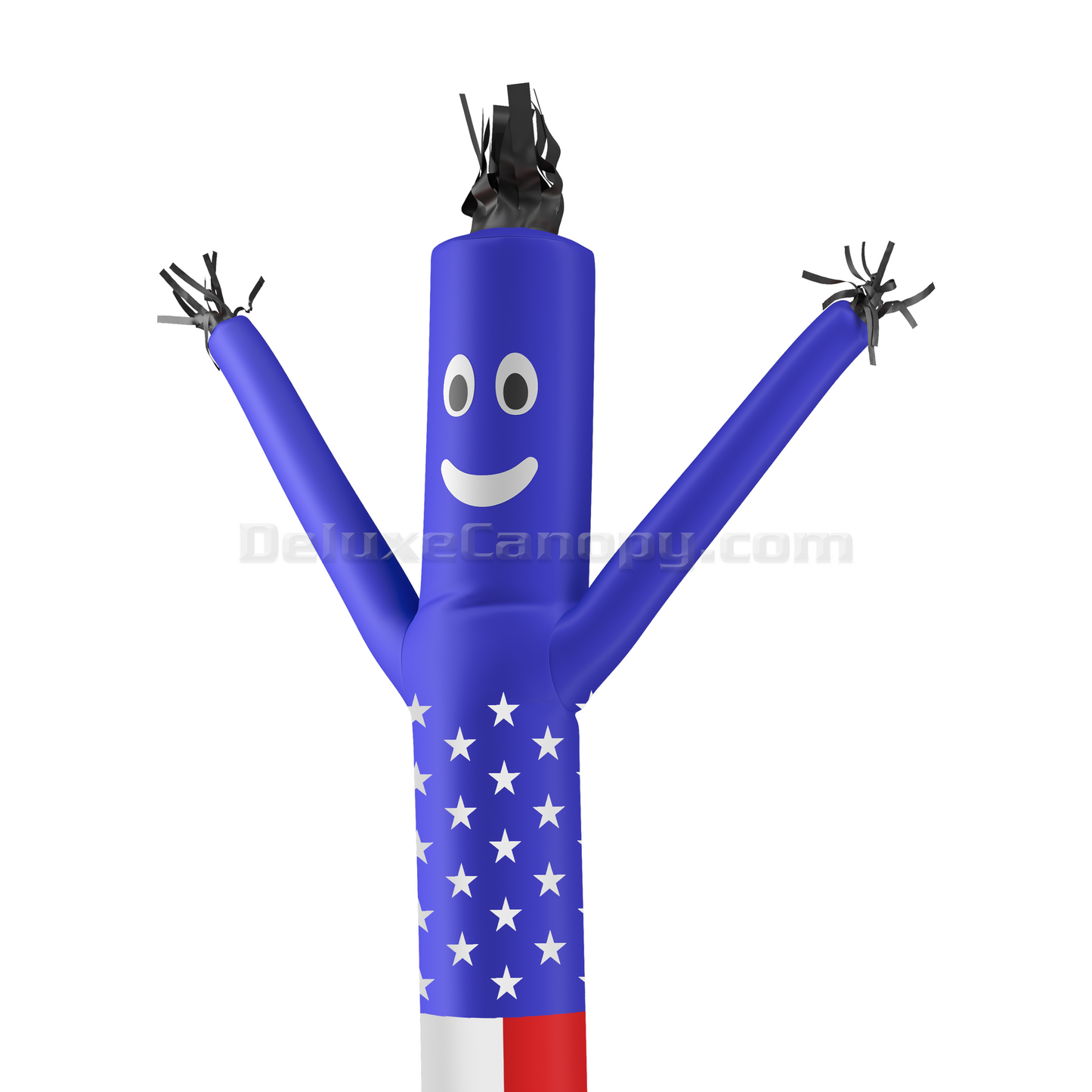American Flag Air Dancers® Inflatable Tube Man | Deluxe Canopy