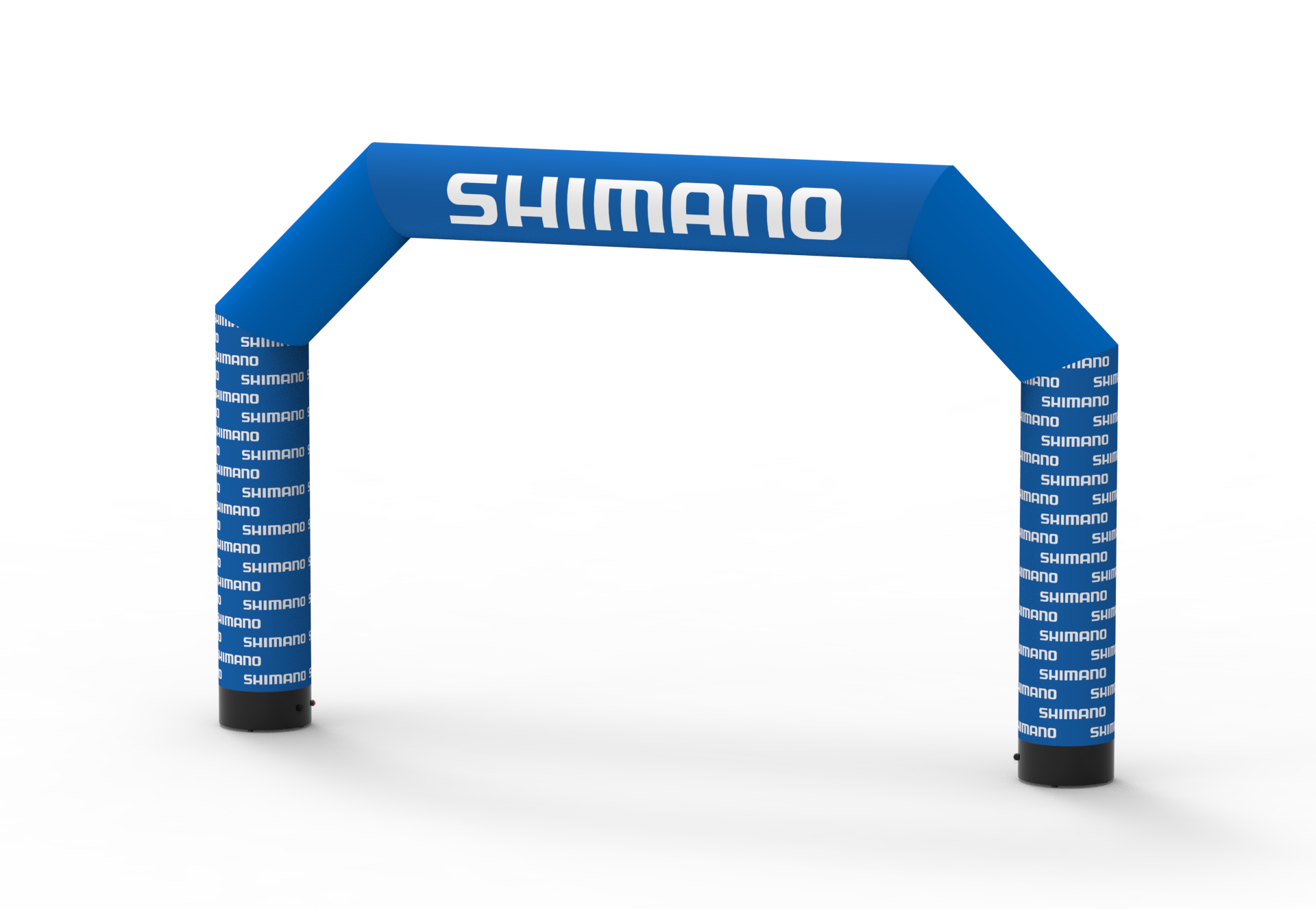 Inflatable Arch | Custom Made Angled Arch | Printed Marathon Arches ...