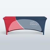 Custom Printed Table Covers | Stretch Tablecloths with Logo & Graphics | Deluxe Canopy