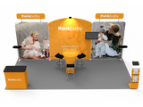 10x20FT Exhibition Booth Display DC-19 | Deluxe Canopy