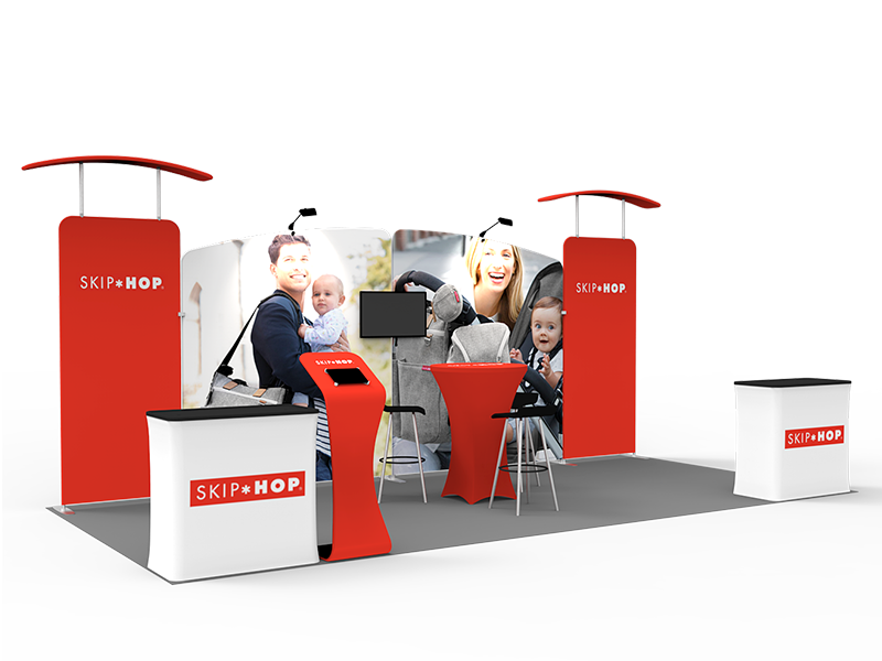 10X20 TRADE SHOW BOOTH DC-20