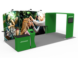 10x20FT Exhibition Booth Display DC-22 | Deluxe Canopy