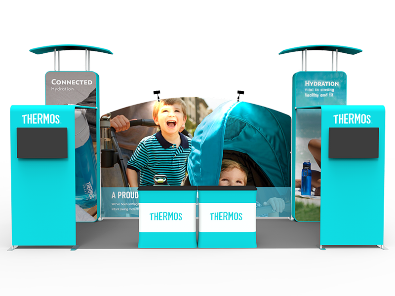 10X20 TRADE SHOW BOOTH DC-08