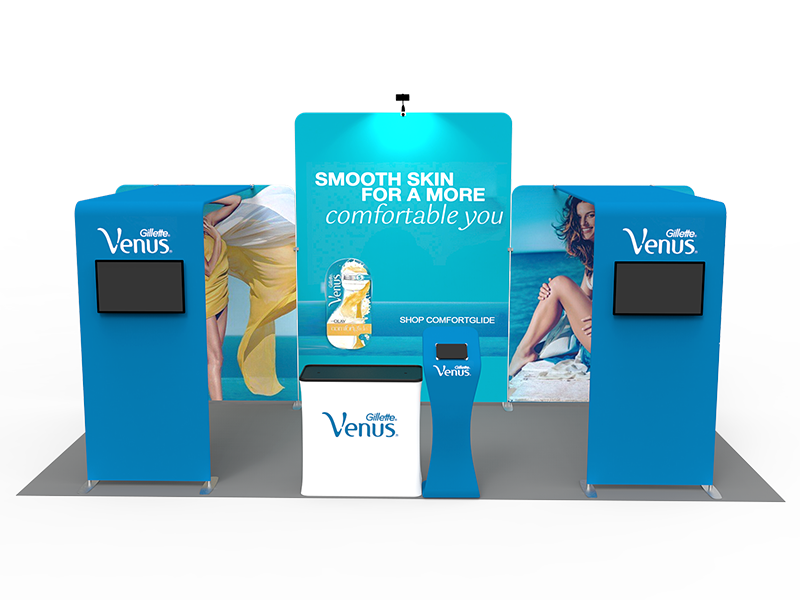 10X20 TRADE SHOW BOOTH DC-25