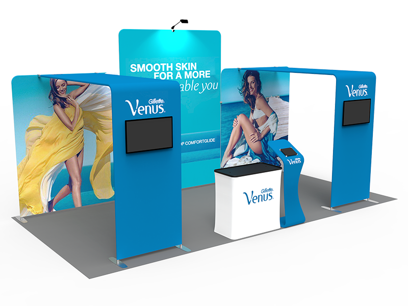 10X20 TRADE SHOW BOOTH DC-25