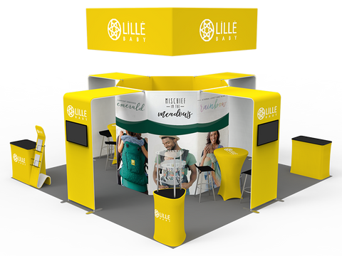 20x20 TRADE SHOW BOOTHS