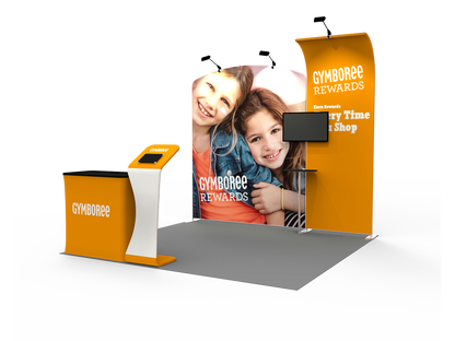 10x10ft Exhibition Booth Display DC-03 | Deluxe Canopy